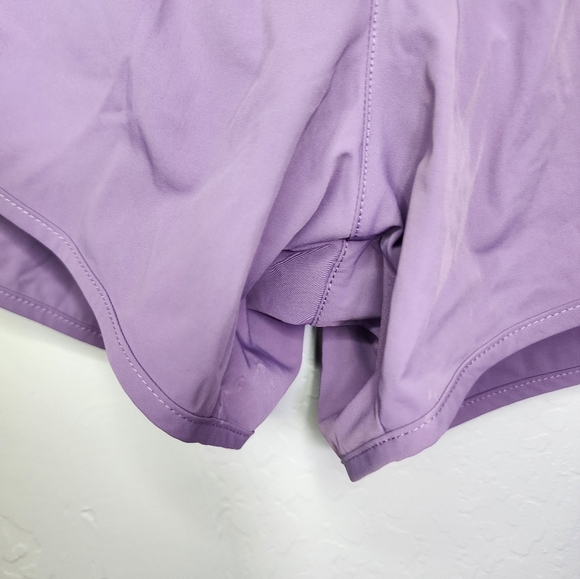 Royal Change Lavender Nylon Running Shorts Size Small - Picture 2 of 7
